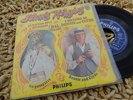 JOHNNY HALLYDAY L'histoire De Bonnie Clyde EP PORTUGAL 1968 (Philips) 437.395 BE