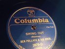 DEPRESSION JAZZ BEN POLLACK Or Swing Out/JUngle Fever  Blue Col. 2879 E (78 RPM)