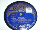 QUINTET OF HOT CLUB FRANCE Grappelly Django Reinhardt Undecided 78 DECCA F7141