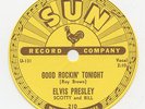 Rare Elvis Presley Sun 78 Label - Good Rockin' Tonight - Original - Label Only