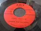 JOHNNIE MAE MATTHEWS RARE DETROIT NORTHERN SOUL ON ART RECORDS LONLEY YOU'LL BE