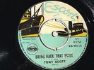 TONY SCOTT-'WHAT AM I TO DO' ESCORT ES 805-HARRY J & THE ALLSTARS-THE LIQUIDATOR