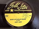 SLEEPY LABEEF BABY LET'S PLAY HOUSE RARE M- ROCKABILLY 45  AUTOGRAPHED
