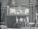 THE TREND. LUCKY DAY / SHE'S HI-FI. 45 + PS. LOCAL MISSOURI KSS 8104. HEAR BOTH