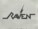 RAVEN Hard Ride/Crazy World UK NWOBHM Heavy Metal single non LP B-Side 