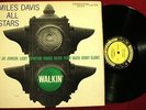 MILES DAVIS Walkin ORIG PRESTIGE LP NJ RVG VG++