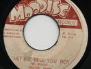LET ME TELL YOU BOY Ebony Sisters (*1969 Killer*) SWINGING FOR JOY Count Ossie ?