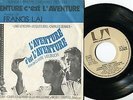 BOF 45T ORIGINAL du film L'AVENTURE C'EST L'AVENTURE avec LINO VENTURA Rare