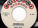 HEAR Dick Dale 45 Miserlou/Eight Till DELTONE 5019 surf EX pulp fiction RARE