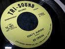 ED CROOK; THAT'S ALRIGHT / YOU'LL SEE (TRI-SOUND LABEL TS 602 )  EX+ 1966