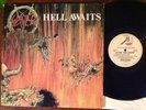 SLAYER Hell Awaits Record LP, 1985 1st Press, Combat / Metal Blade Records, VG+