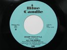 ALL THE PEOPLE Cramp Your Style BLUE CANDLE Deep Funk 45 HEAR