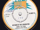 HARRY J ALL STARS RETURN OF THE LIQUIDATOR - BOSS SKINHEAD REGGAE  ORIG 1970 EX