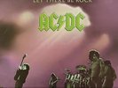 AC DC  ULTRA  RARE  SOUTH AFRICA  ONLY  LP  LET THERE BE ROCK  pink/green sleeve