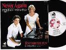 ABBA-AGNETHA Fältskog & TOMAS LEDIN Never Again JAPAN PROMO 7