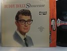 BUDDY HOLLY Showcase Coral CRL 757450 LP og stereo rainbow pressing promo stkr