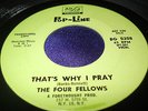 Rare Soul 45 The Four Fellows on Pop Line The City