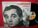 CHARLES AZNAVOUR Aznavour Italiano Volume 1 LP 1963 EX++ Morricone Mariat