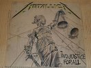 METALLICA 'And Justice For All' rare original 1988 vinyl release Heavy Metal