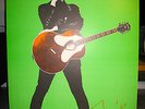 ELVIS COSTELLO NEON GREEN CHALKIE DAVIES  MY AIM IS TRUE POSTER ARMED FORCES