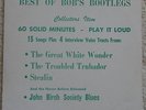 BOB DYLAN -  BEST OF BOB'S BOOTS COLLECTORS - VINYL LP RECORD RARE - TMOQ-TAKRL