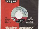 Rare Johnny Hallyday 45t Juke box - Biem - Vogue V.45-741