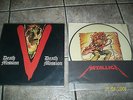 metallica lp death mission 2lp+1lp  frankfurt 84 rare lp  megadeth exodus metal