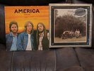 AMERICA (TWO vintage albums) HOLIDAY and HOMECOMING