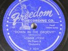 Hear Blues 78 Lonnie Lyons - Down In The Groovy / Helpless On Freedom