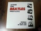 BEATLES - AFTER THE BEATLES SOLO LIVE , korea vinyl lp Korea Only and Unique NM+