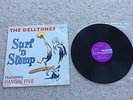 THE DELLTONES SURF N' STOMP RARE OZ 60s LP RECORD SURFING/ROCK N ROLL LEEDON VG