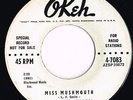 LLOYD FATMAN miss mushmouth U.S. OKEH 45rpm 4-7083_orig 1957 PROMO R&B shouter
