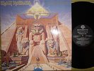 IRON MAIDEN, POWERSLAVE LP 1984/1993 RARE RUSSIAN 1ST A-1/B-1 EX/NM INNER/S LAMI