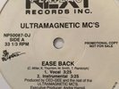 ULTRAMAGNETIC MC'S - ease back b/w kool keith housing things NEXT PLATEAU PROMO