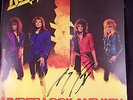 DOKKEN UNDER LOCK AND KEY RECORD, AUTOGRAPHED BY GEORGE LYNCH, & GUITAR MAG