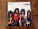 LP KISS EXCITER LIVE SWEDEN 1983, GATEFOLD, LICK IT UP TOUR. RARE.