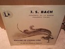*ISABELLE NEF*BACH*OISEAU LYRE*RARE FRENCH LP*ITALIAN CONCERTO*VIOLIN*HARPSICHOR