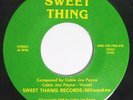 COBIE JOE PAYNE Sweet Thing / Brother Man 45 on Sweet Thang Rare Funk
