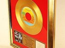 Bob Marley, Could You Be Loved, Gold Record, goldene Schallplatte, Award, platin