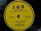 Rare 78 rpm by JOHNNIE AND JOE, 