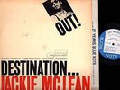 JAZZ LP JACKIE MCLEAN Blue Note 4165 DESTINATION OUT original MONO