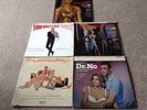 JAMES BOND 5 x ORIGINAL MONO SOUNTRACK ALBUMS
