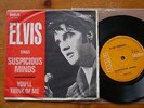 ELVIS PRESLEY Suspicious Minds New Zealand Unique 45 Pic sleeve