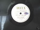 BING CROSBY AUTOGRAPH 78 RPM RECORD FOR ST. JOHN'S HOSPITAL. W/CERT.  50/1000