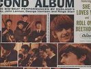 the BEATLES SECOND ALBUM IN FULL SHRINK NM-/EX APPLE  LP