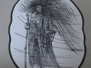 FROST BITE: Devil's dandruff Shaped Picture Disc Iron Works Azra Metalstorm rare