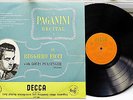 Paganini: Recital - Ruggiero Ricci / Persinger *Rare Decca LXT 2808 Gold ED1 LP*