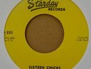 Rockabilly 45-Link Davis-Sixteen Chicks / Deep In... Starday 235-VG+ NICE