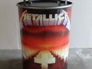 1 Partytisch Metallica Master of Puppets Stehtisch Ölfass Fass Fasstisch