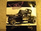 SIGNED x5 Aerosmith Pump Geffen 24254 1989 Collins Mgm't Mailer Env